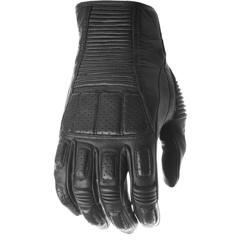 Highway 21 Men's Motorcycle Trigger Gloves (Black, Medium)